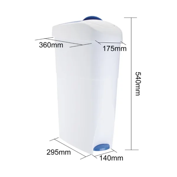 Jantex Sanitary Bin 18Ltr