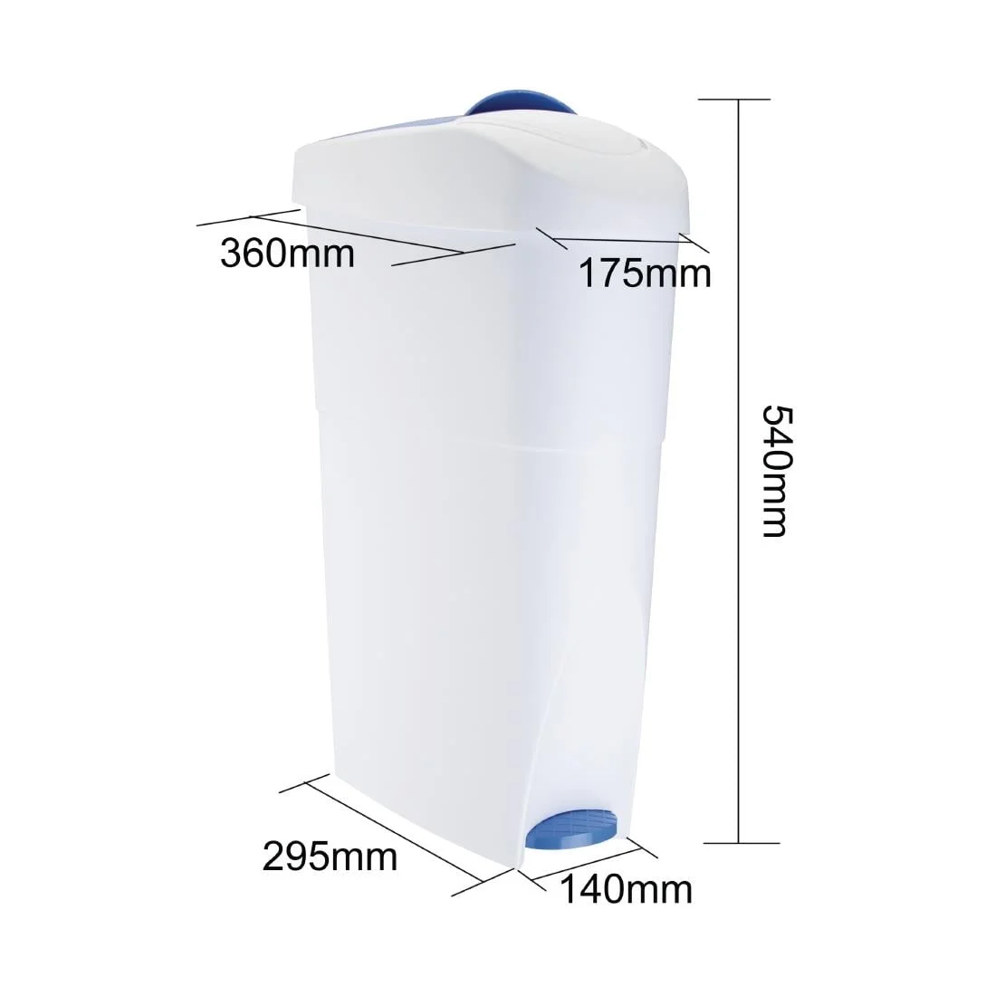 Jantex Sanitary Bin 18Ltr - Image 6
