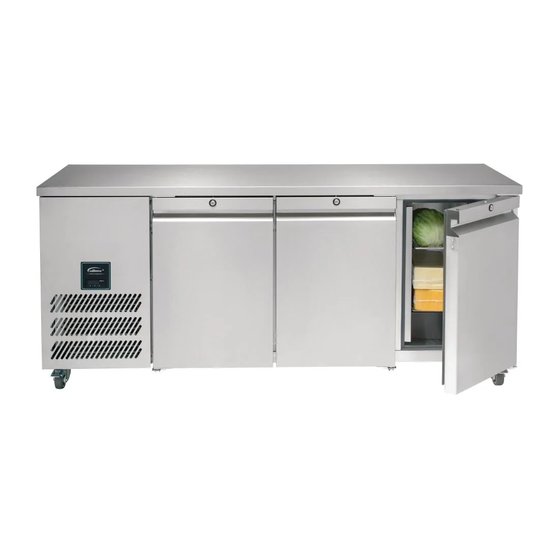 Williams Jade 3 Door 545Ltr Counter Fridge HJC3-SA - Image 3