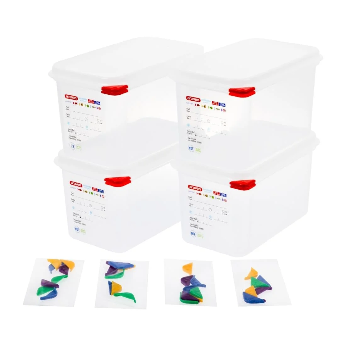 Araven 1/4 GN Food Container 4.3Ltr - Image 6