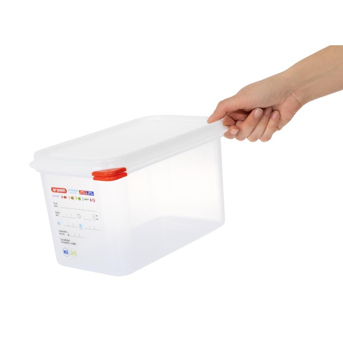 Araven 1/4 GN Food Container 4.3Ltr