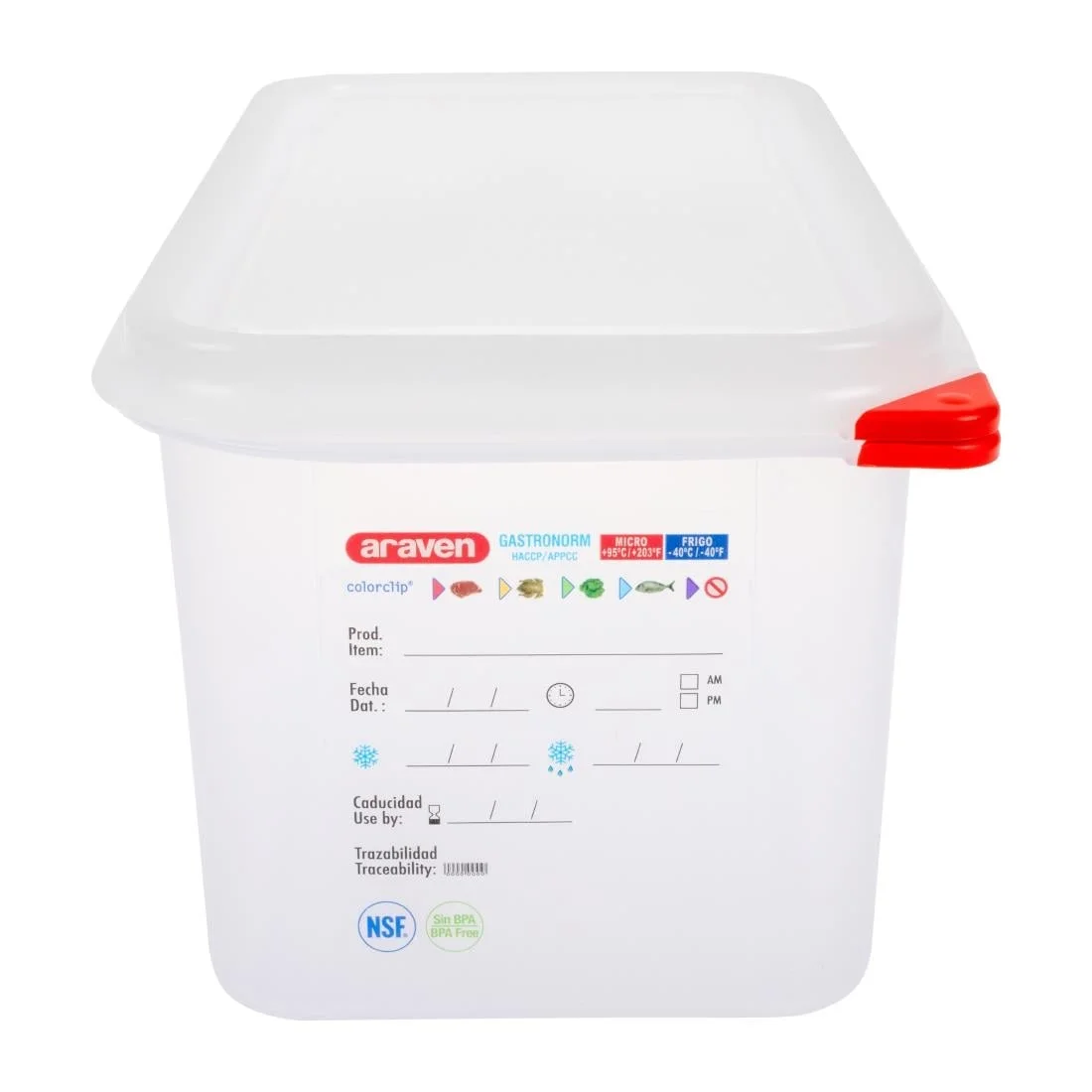 Araven 1/3 GN Food Container 6Ltr - Image 4