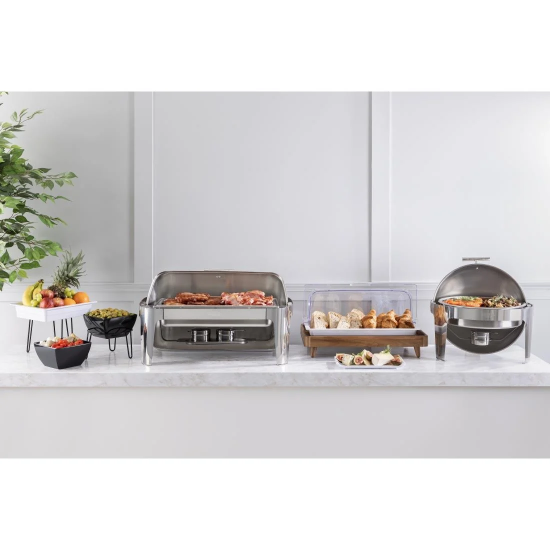 Olympia Madrid Roll Top Chafing Dish