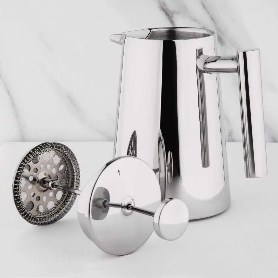 Olympia Insulated Stainless Steel Cafetiere 6 Cup