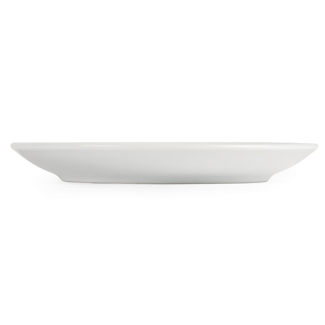 Olympia Whiteware Coupe Plates 180mm
