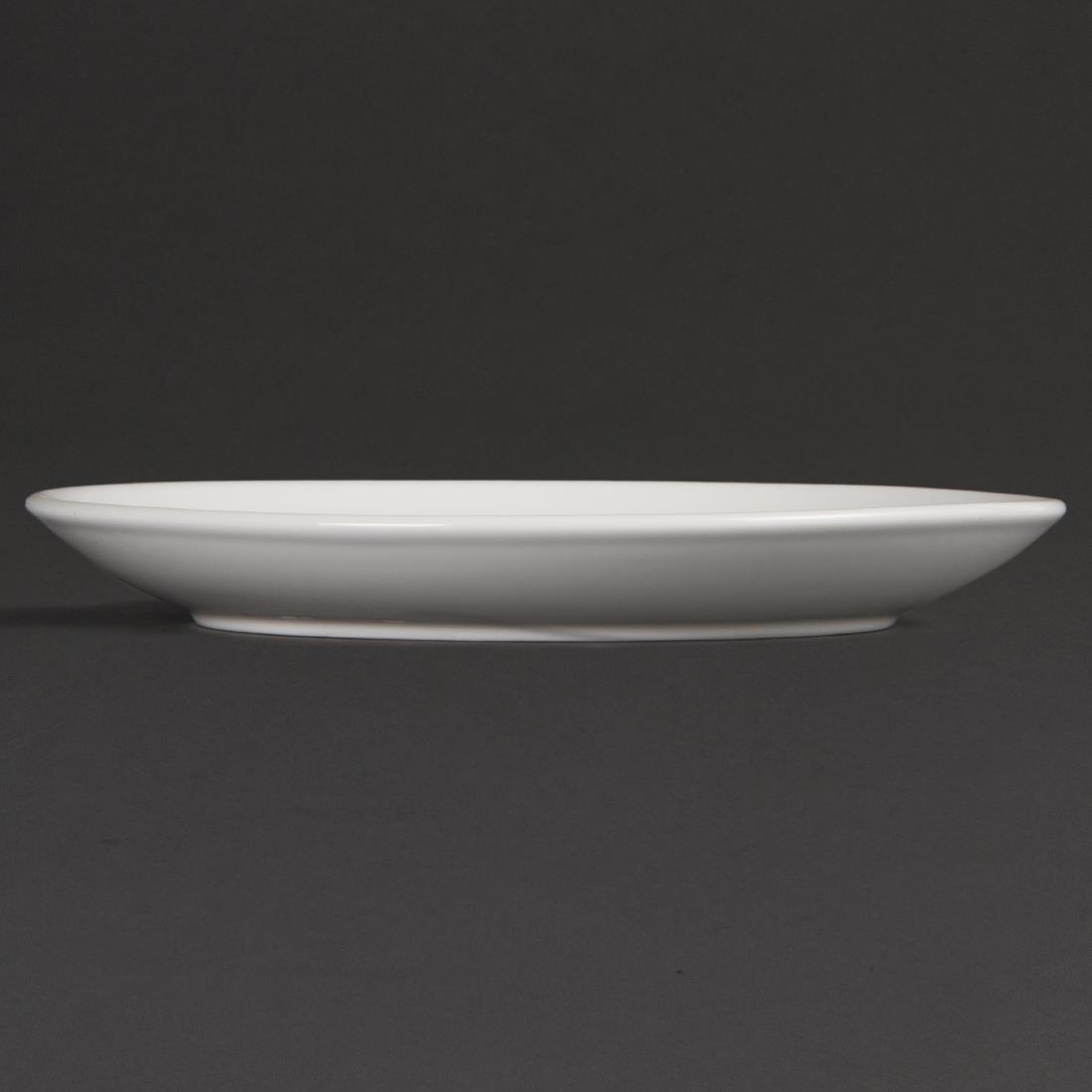 Olympia Whiteware Coupe Plates 200mm