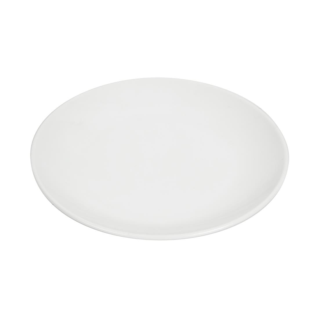 Olympia Whiteware Coupe Plates 200mm