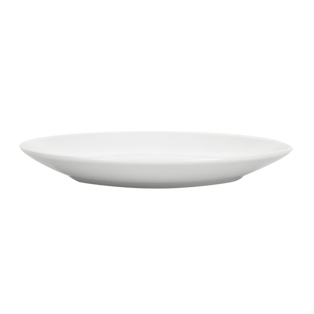 Olympia Whiteware Coupe Plates 200mm