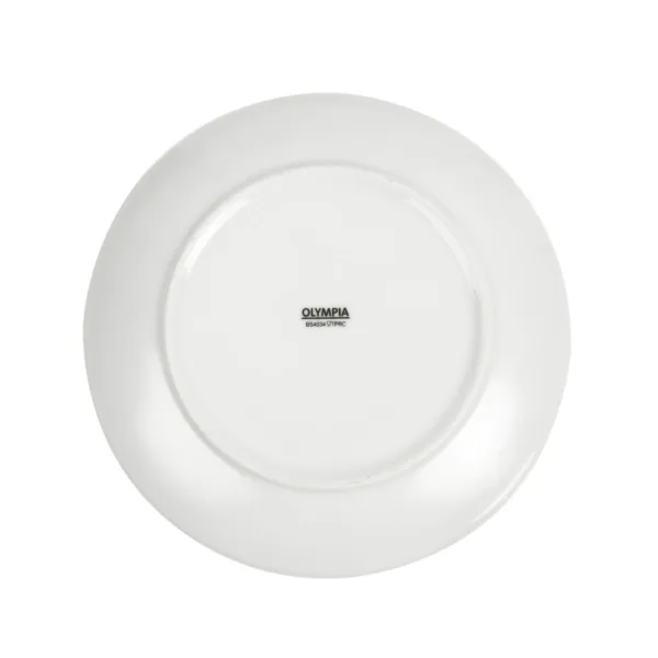 Olympia Whiteware Coupe Plates 200mm