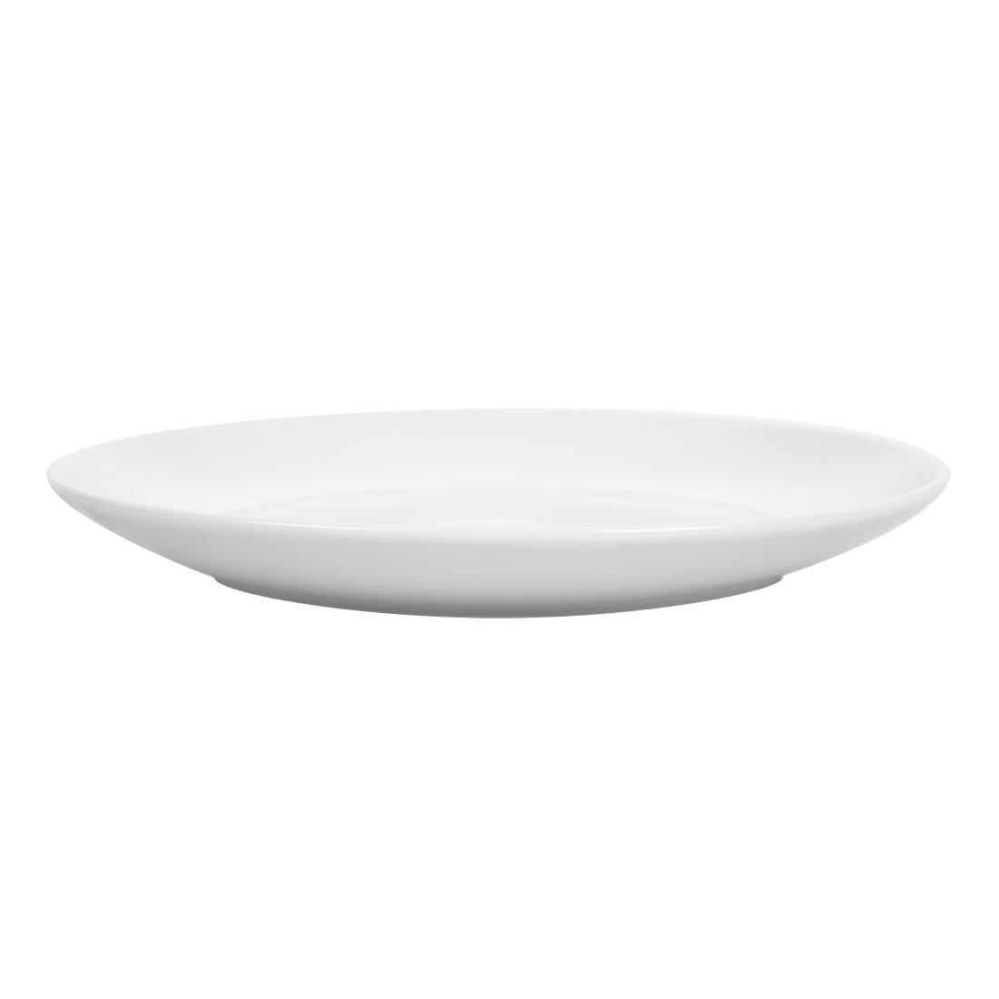 Olympia Whiteware Coupe Plates 230mm