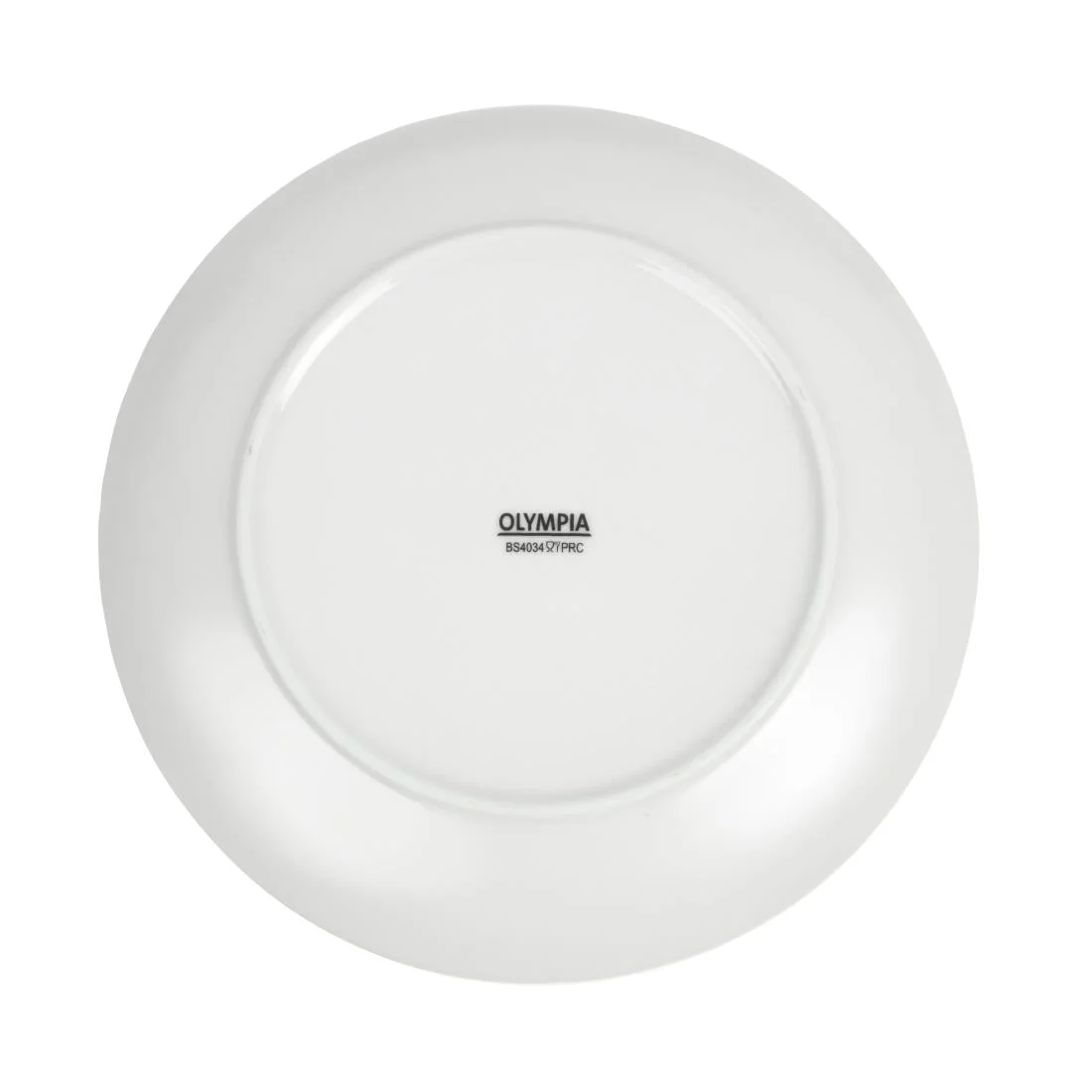 Olympia Whiteware Coupe Plates 230mm - Image 7