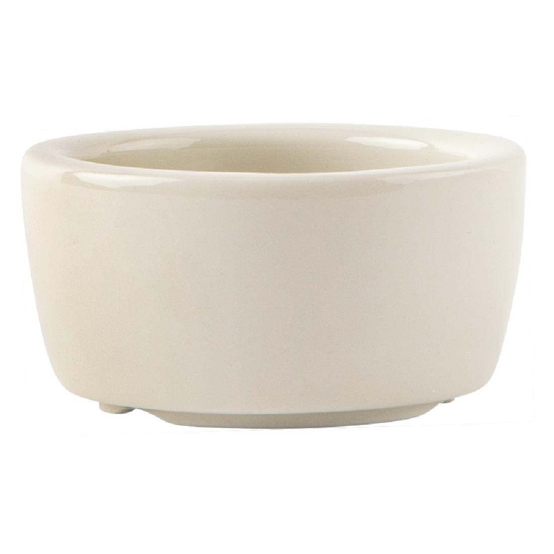 Olympia Ivory Butter Dish 56mm
