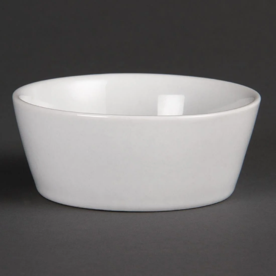 Olympia Whiteware Sloping Edge Bowls 90mm