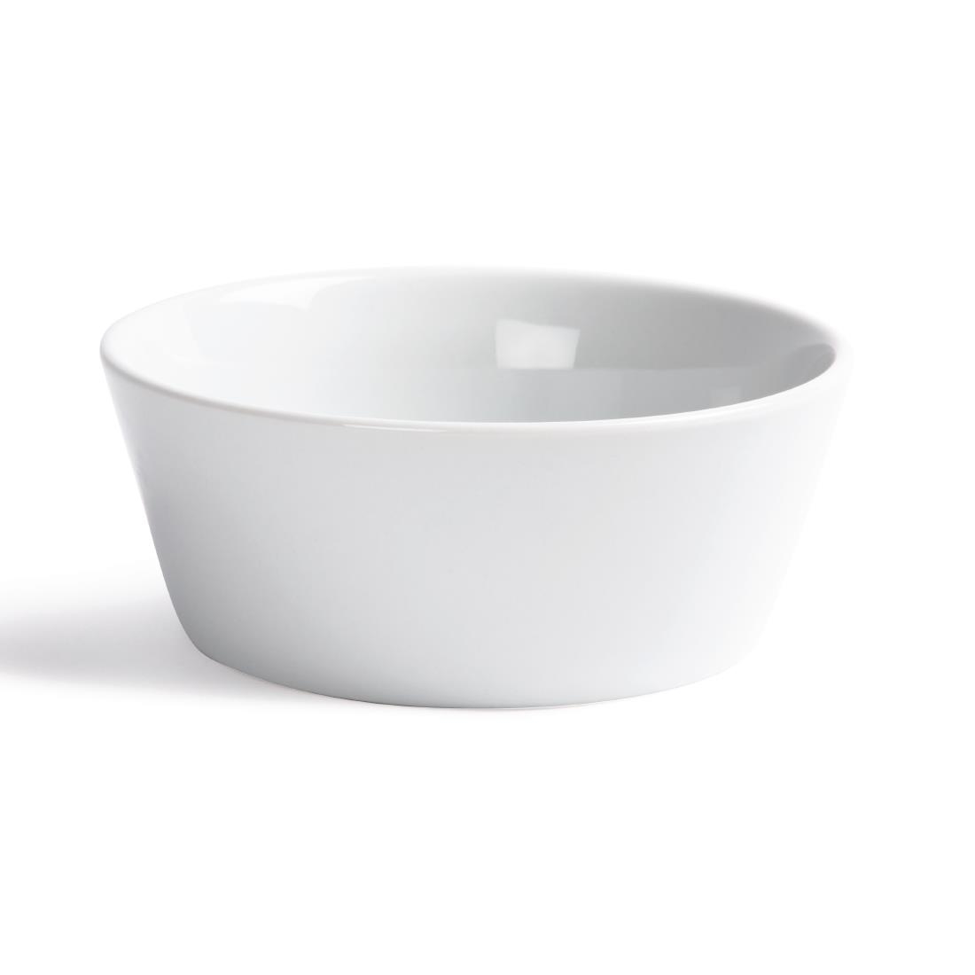 Olympia Whiteware Sloping Edge Bowls 150mm