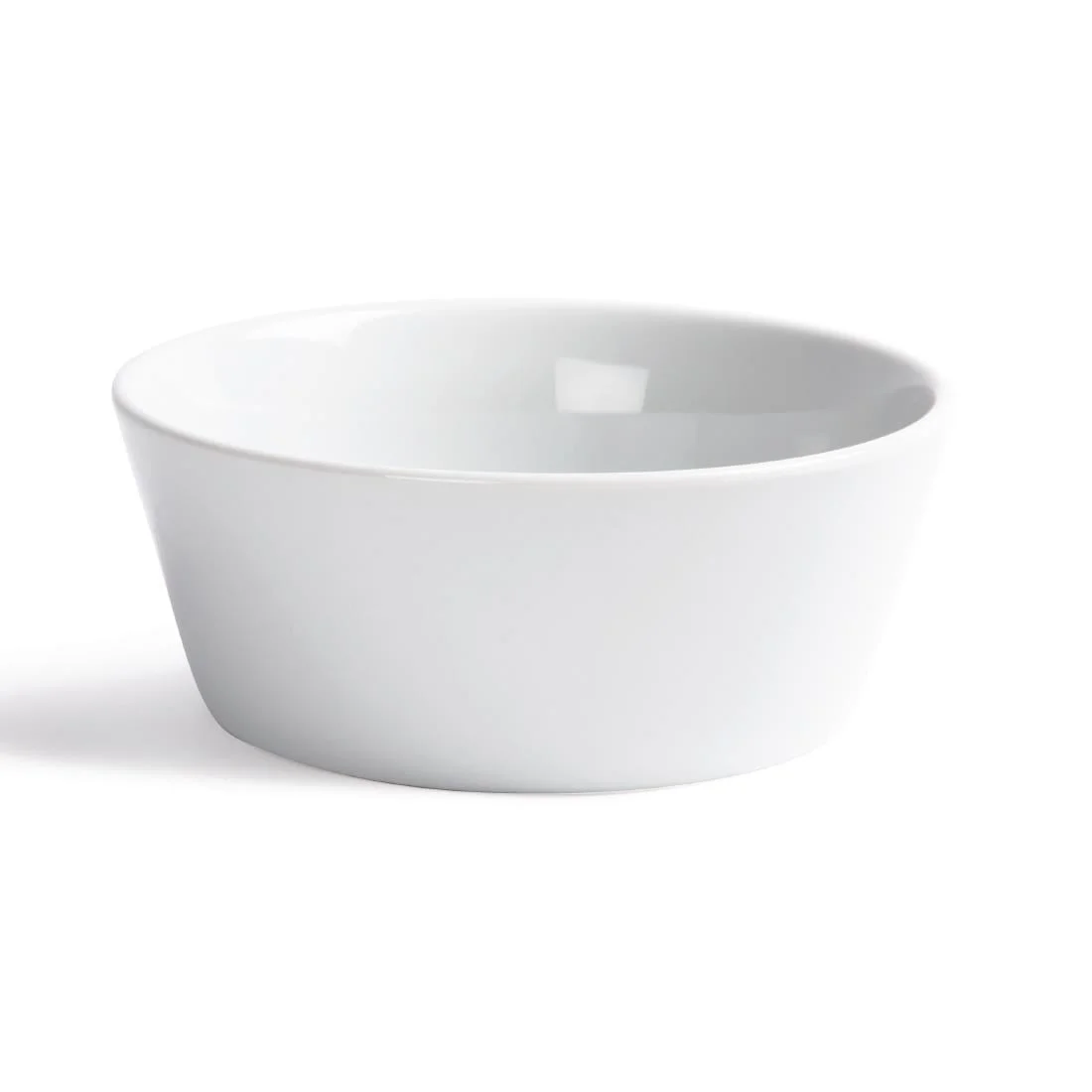 Olympia Whiteware Sloping Edge Bowls 150mm - Image 2