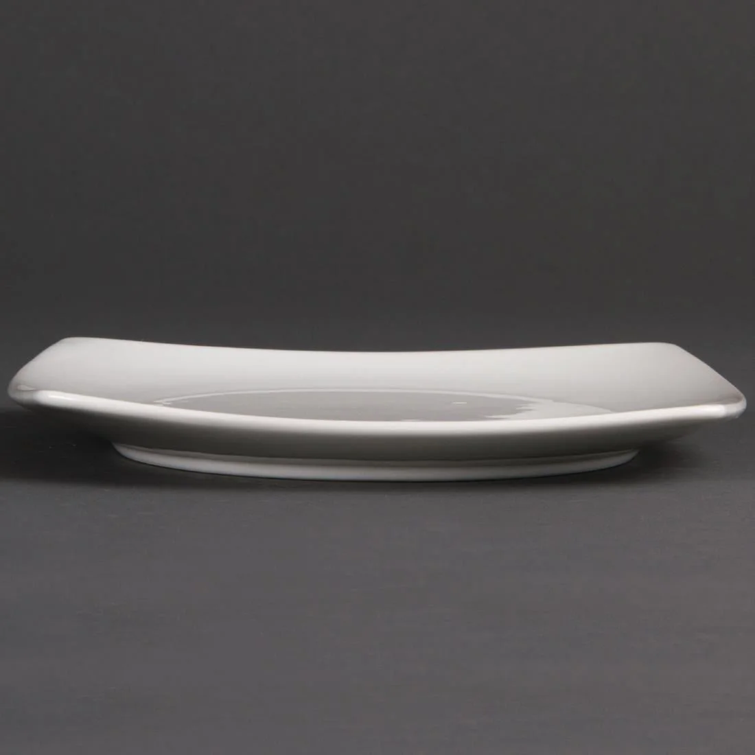 Olympia Whiteware Rounded Square Plates 185mm - Image 3