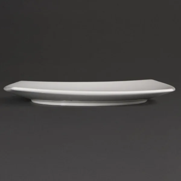Olympia Whiteware Rounded Square Plates 305mm