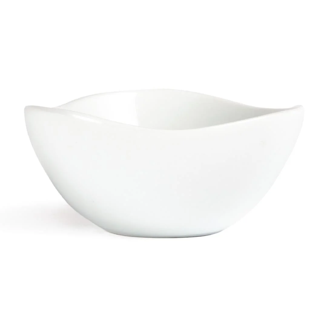 Olympia Whiteware Wavy Bowls 105mm - Image 2