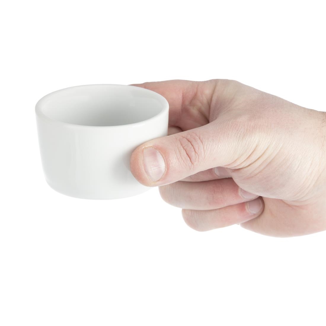 Olympia Whiteware Contemporary Ramekins 70mm