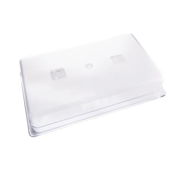 Vogue Polycarbonate 1/1 Gastronorm Container 100mm Clear