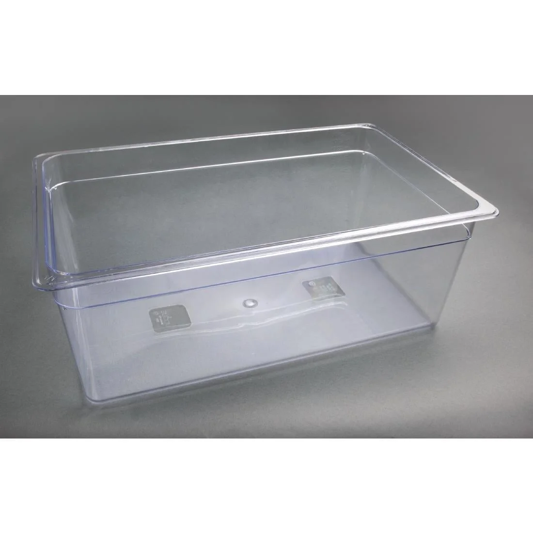 Vogue Polycarbonate 1/1 Gastronorm Container 200mm Clear - Image 6