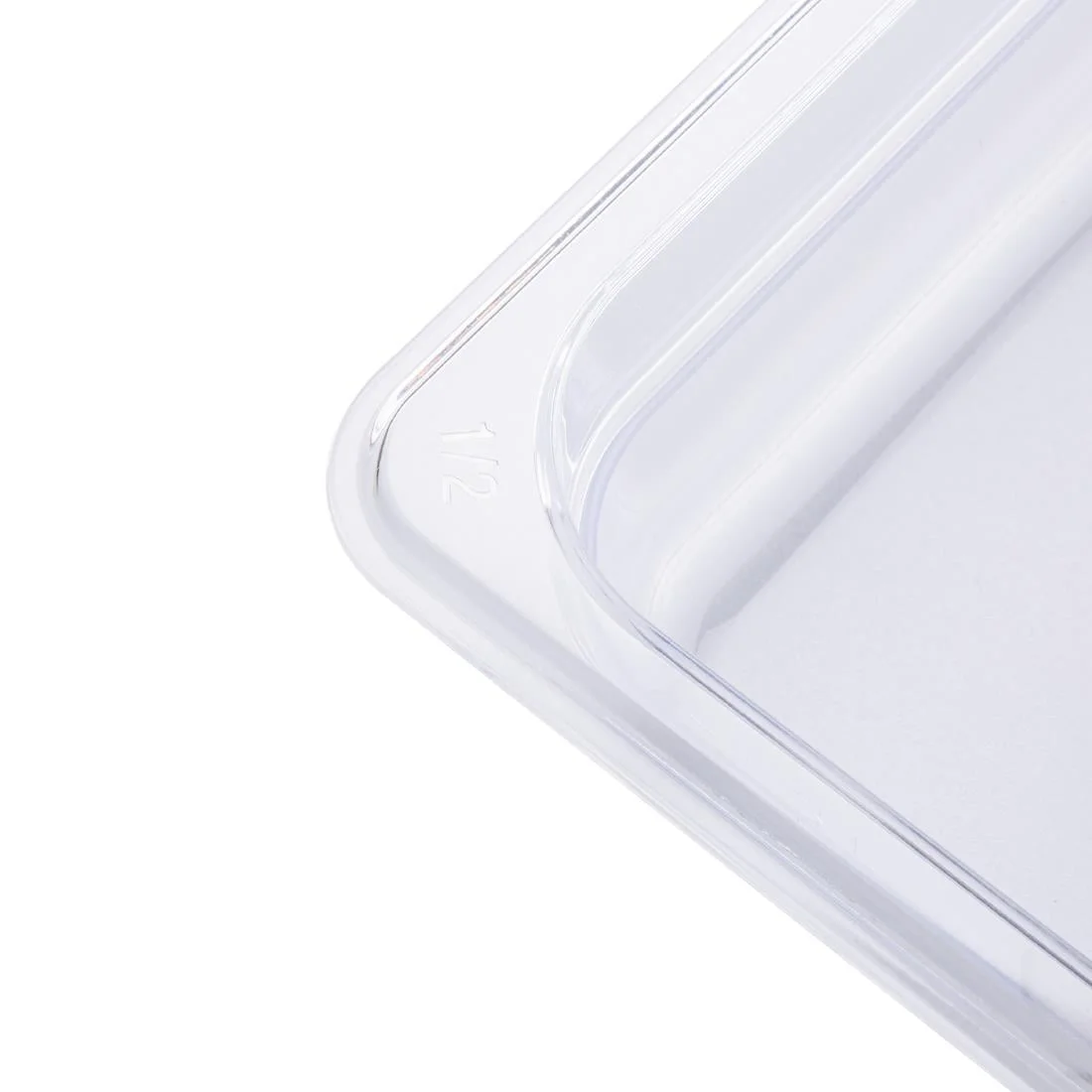Vogue Polycarbonate 1/2 Gastronorm Container 100mm Clear - Image 6