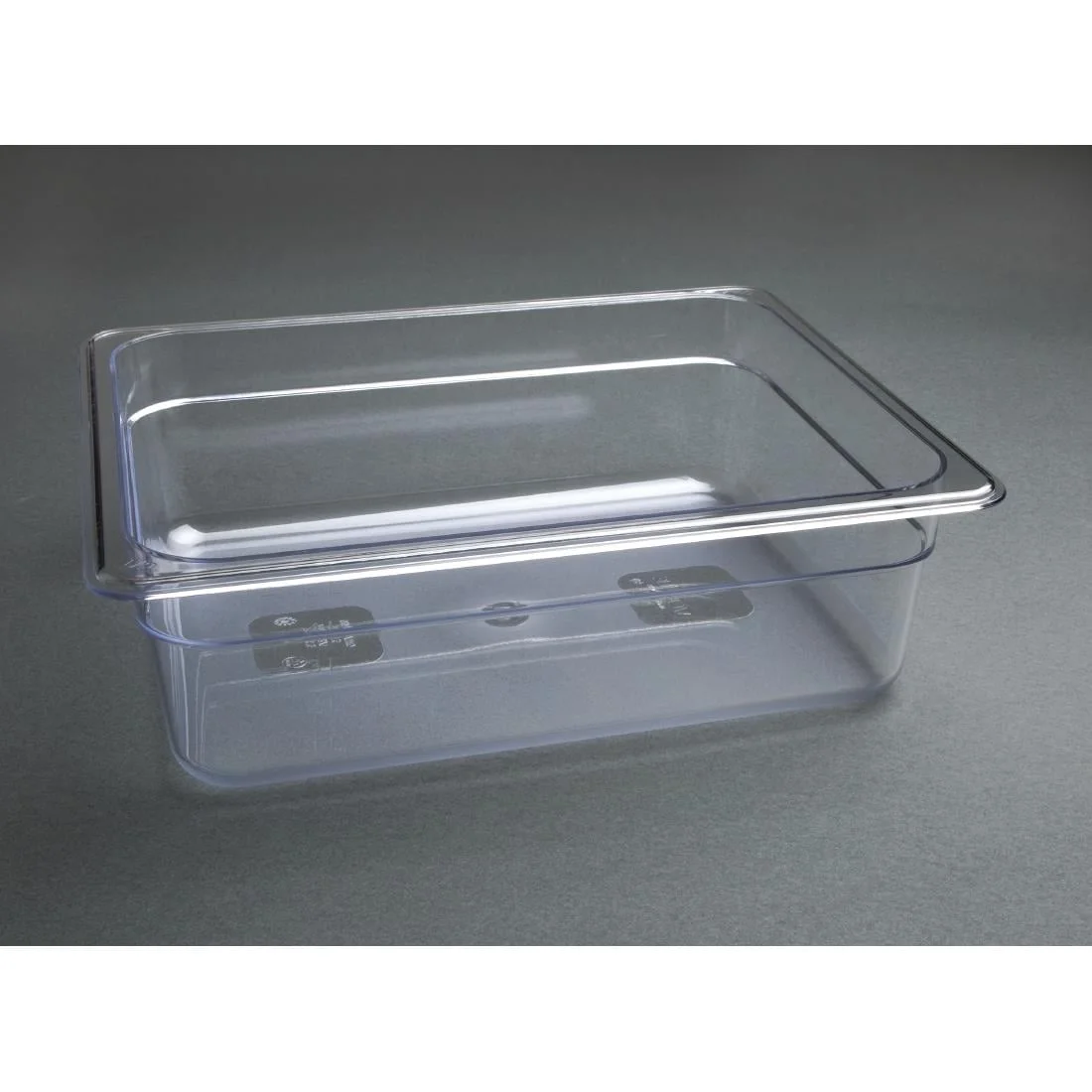 Vogue Polycarbonate 1/2 Gastronorm Container 100mm Clear - Image 8