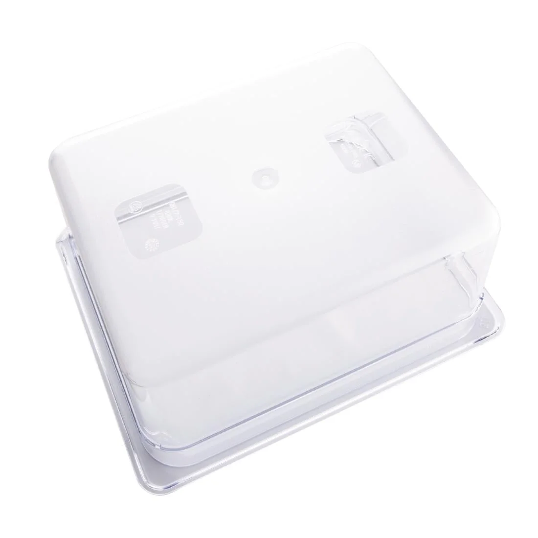 Vogue Polycarbonate 1/2 Gastronorm Container 150mm Clear - Image 6