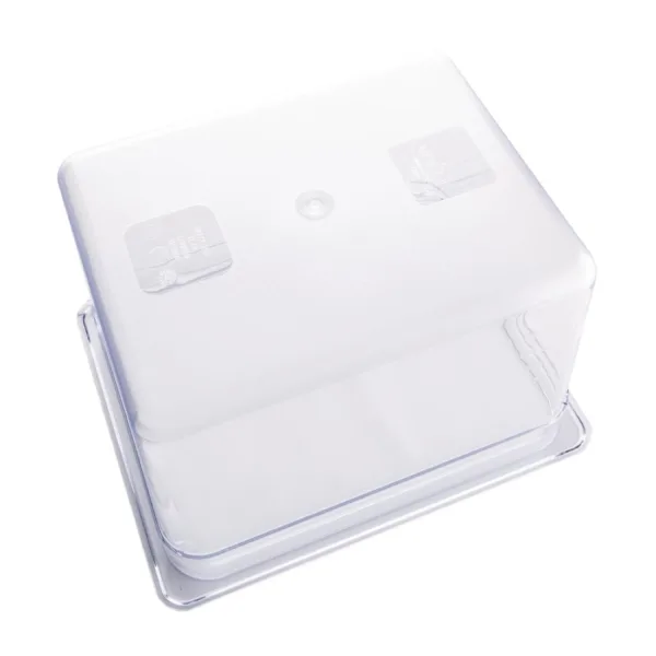 Vogue Polycarbonate 1/2 Gastronorm Container 200mm Clear