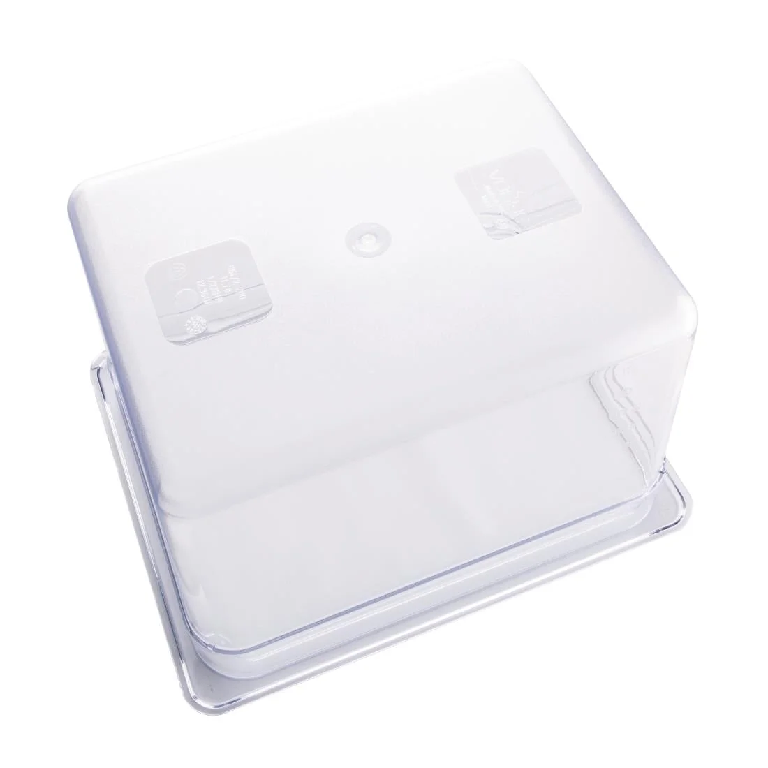 Vogue Polycarbonate 1/2 Gastronorm Container 200mm Clear - Image 6