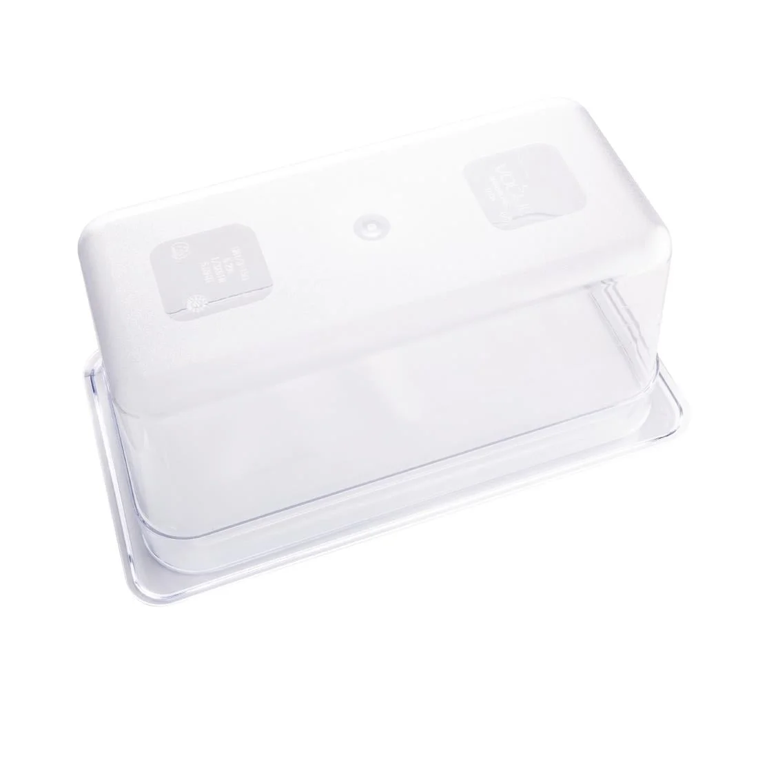 Vogue Polycarbonate 1/3 Gastronorm Container 150mm Clear - Image 6