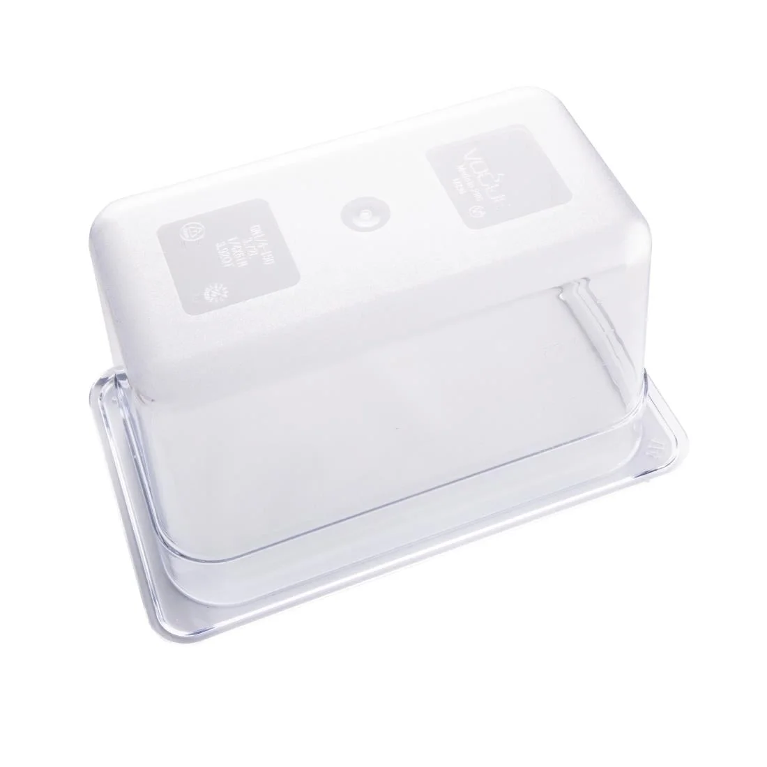Vogue Polycarbonate 1/4 Gastronorm Container 150mm Clear - Image 6