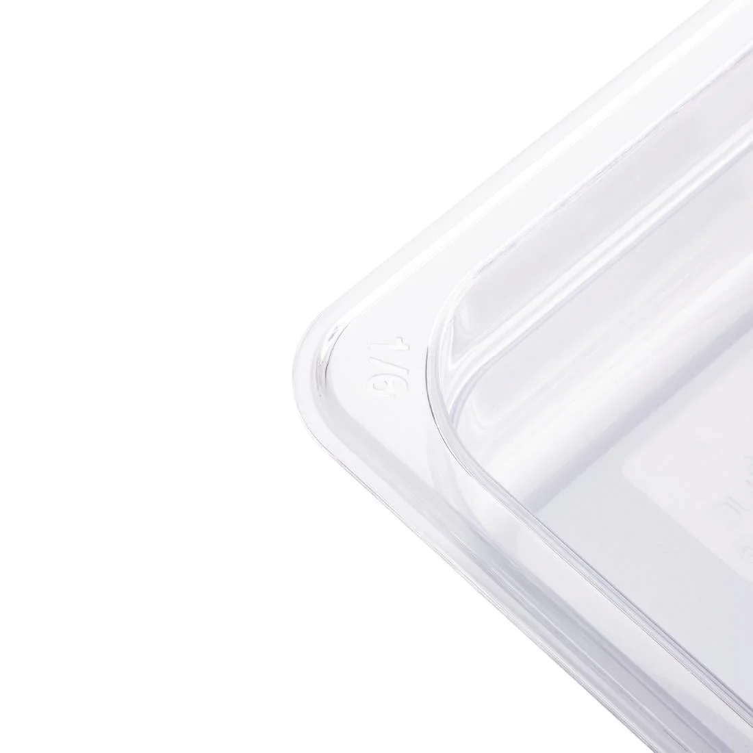 Vogue Polycarbonate 1/6 Gastronorm Container 65mm Clear - Image 5