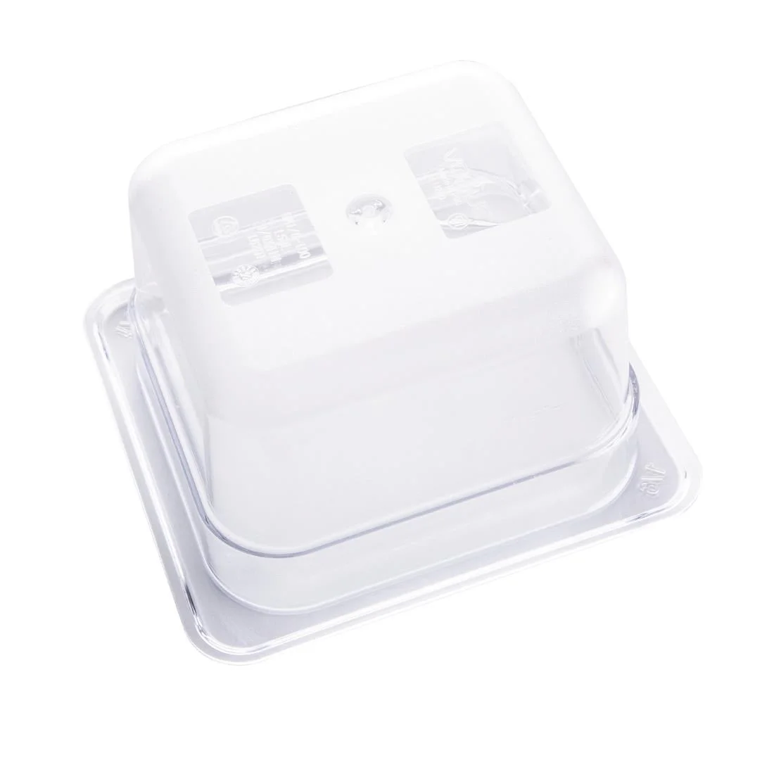 Vogue Polycarbonate 1/6 Gastronorm Container 100mm Clear - Image 6