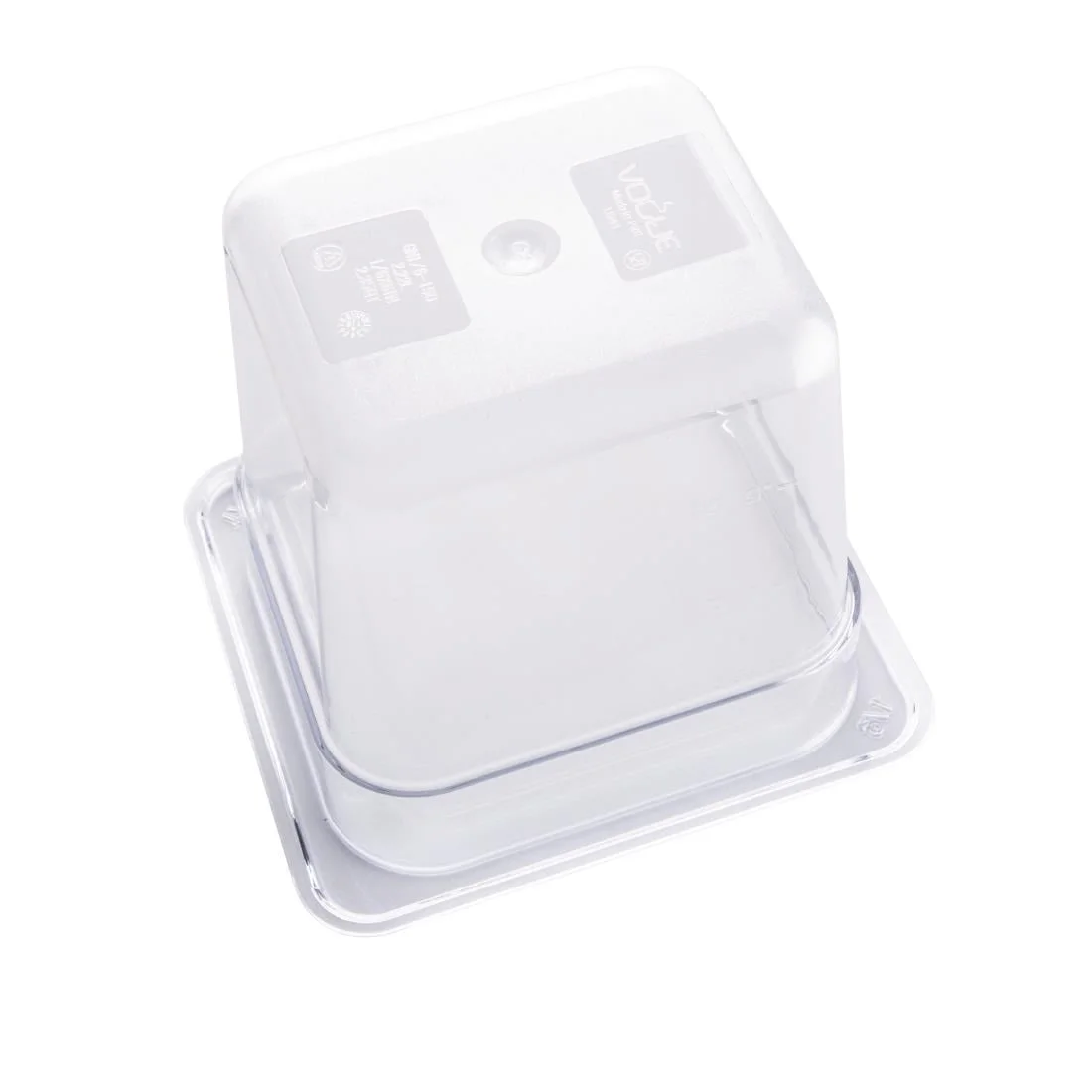Vogue Polycarbonate 1/6 Gastronorm Container 150mm Clear - Image 6
