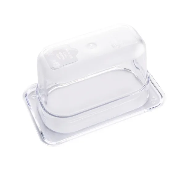 Vogue Polycarbonate 1/9 Gastronorm Container 100mm Clear