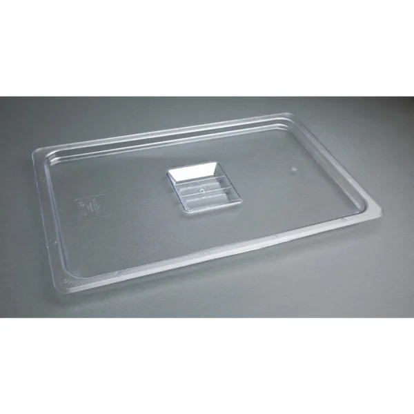 Vogue Polycarbonate 1/1 Gastronorm Lid Clear