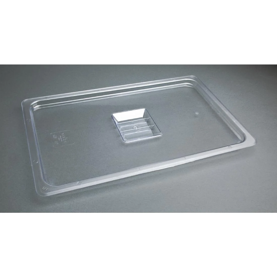 Vogue Polycarbonate 1/1 Gastronorm Lid Clear - Image 4