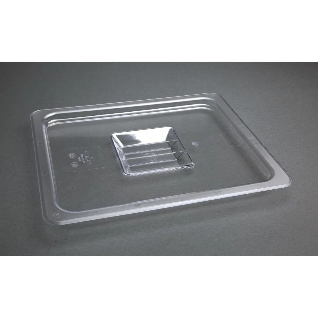 Vogue Polycarbonate 1/2 Gastronorm Lid Clear - Image 4