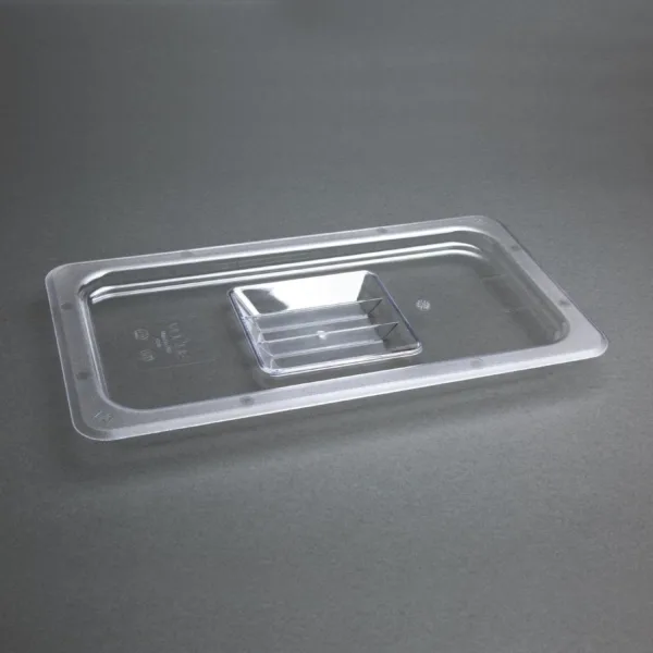 Vogue Polycarbonate 1/3 Gastronorm Lid Clear