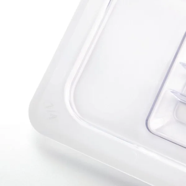 Vogue Polycarbonate 1/4 Gastronorm Lid Clear