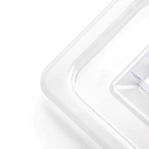 Vogue Polycarbonate 1/6 Gastronorm Lid Clear