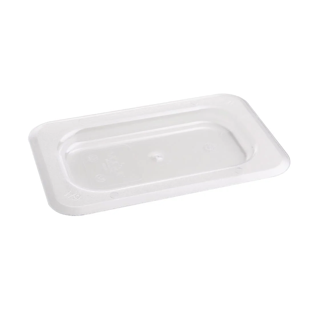 Vogue Polycarbonate 1/9 Gastronorm Lid Clear - Image 3