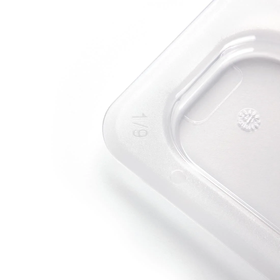 Vogue Polycarbonate 1/9 Gastronorm Lid Clear - Image 4
