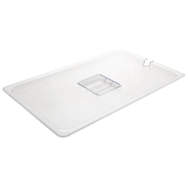Vogue Polycarbonate 1/1 Gastronorm Lid Notched