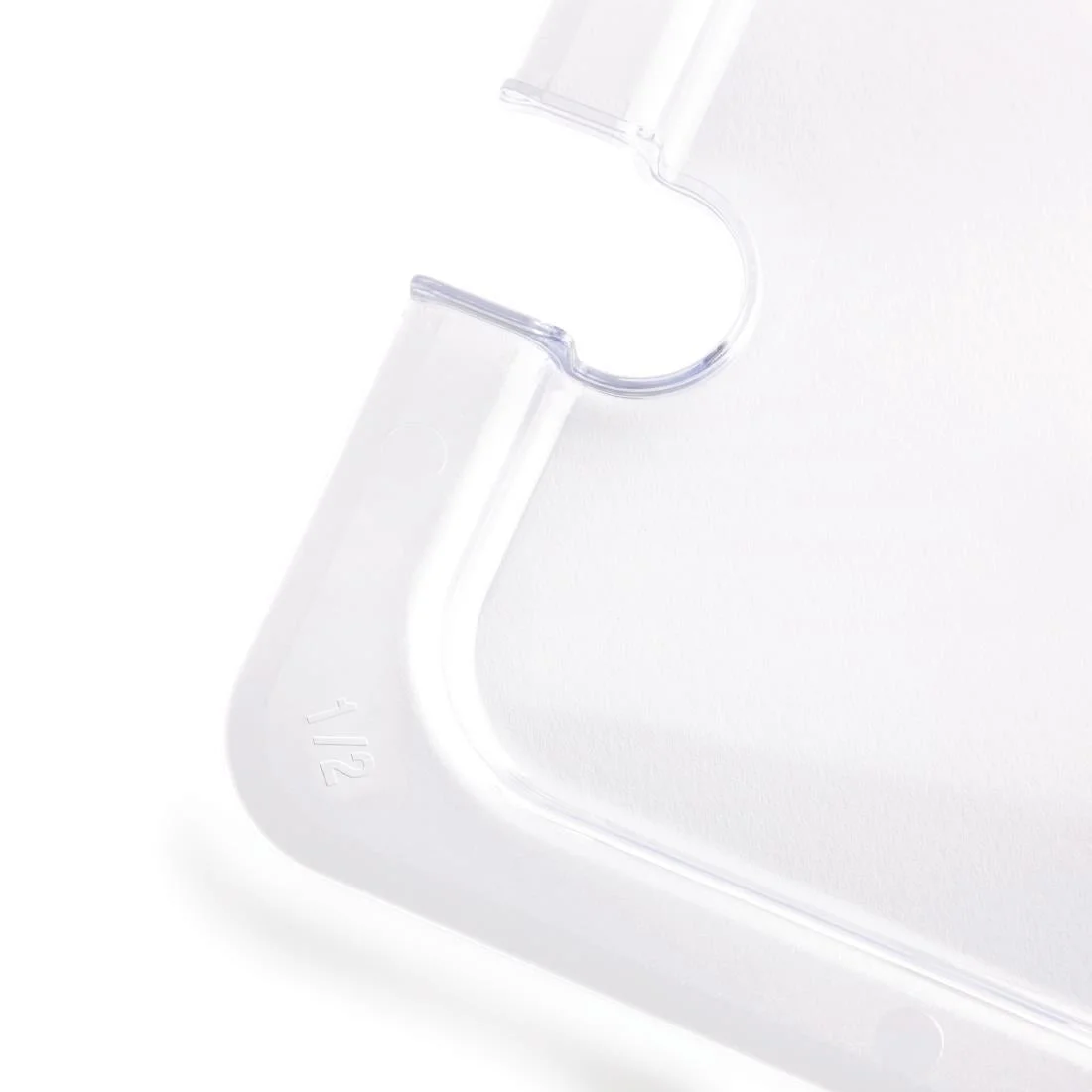 Vogue Polycarbonate 1/2 Gastronorm Lid Notched - Image 3