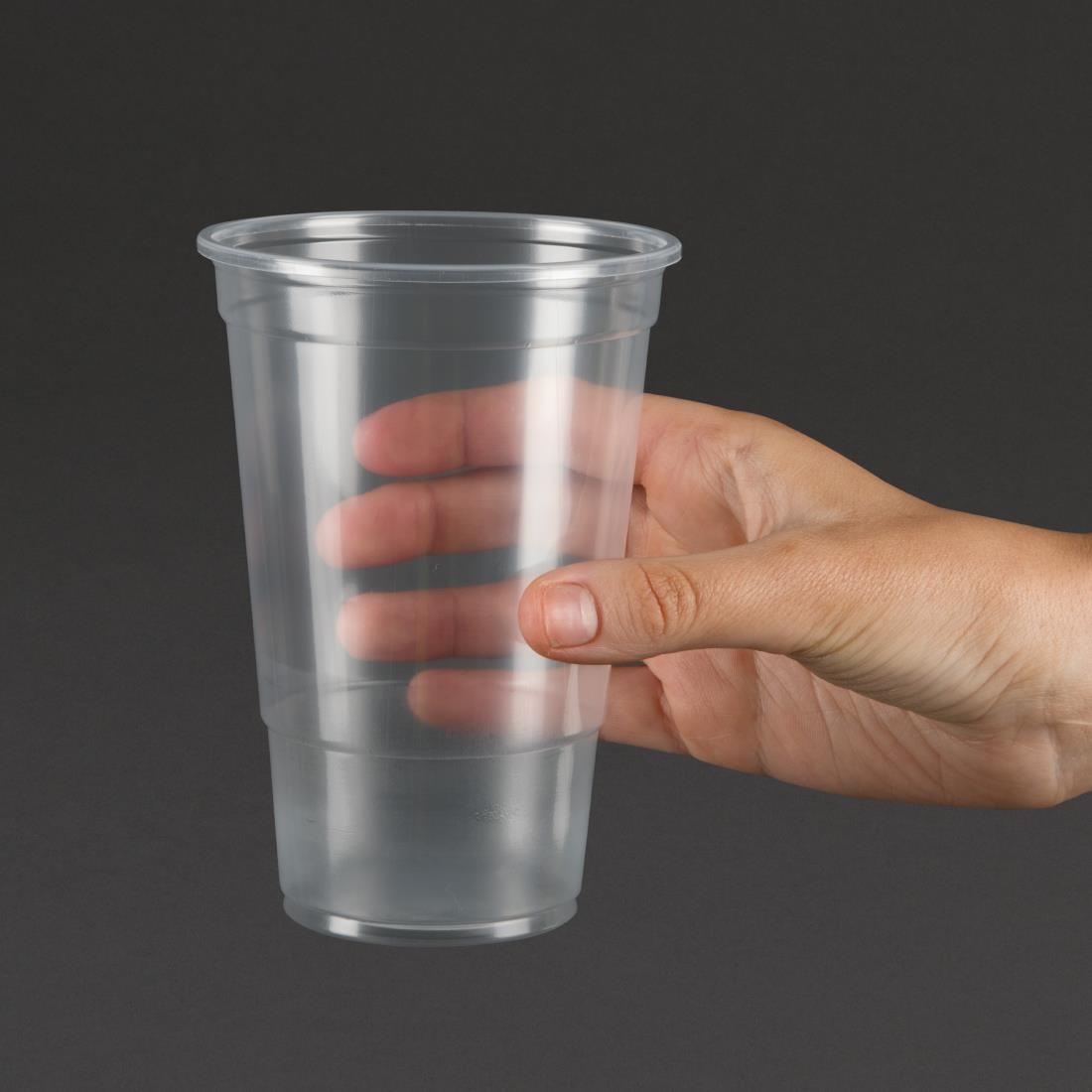 Disposable Pint Glass 20oz To The Brim