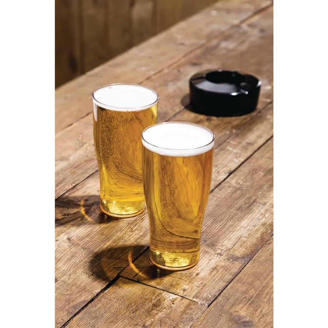 BBP Polycarbonate Nucleated Pint Glasses CE Marked - Image 3