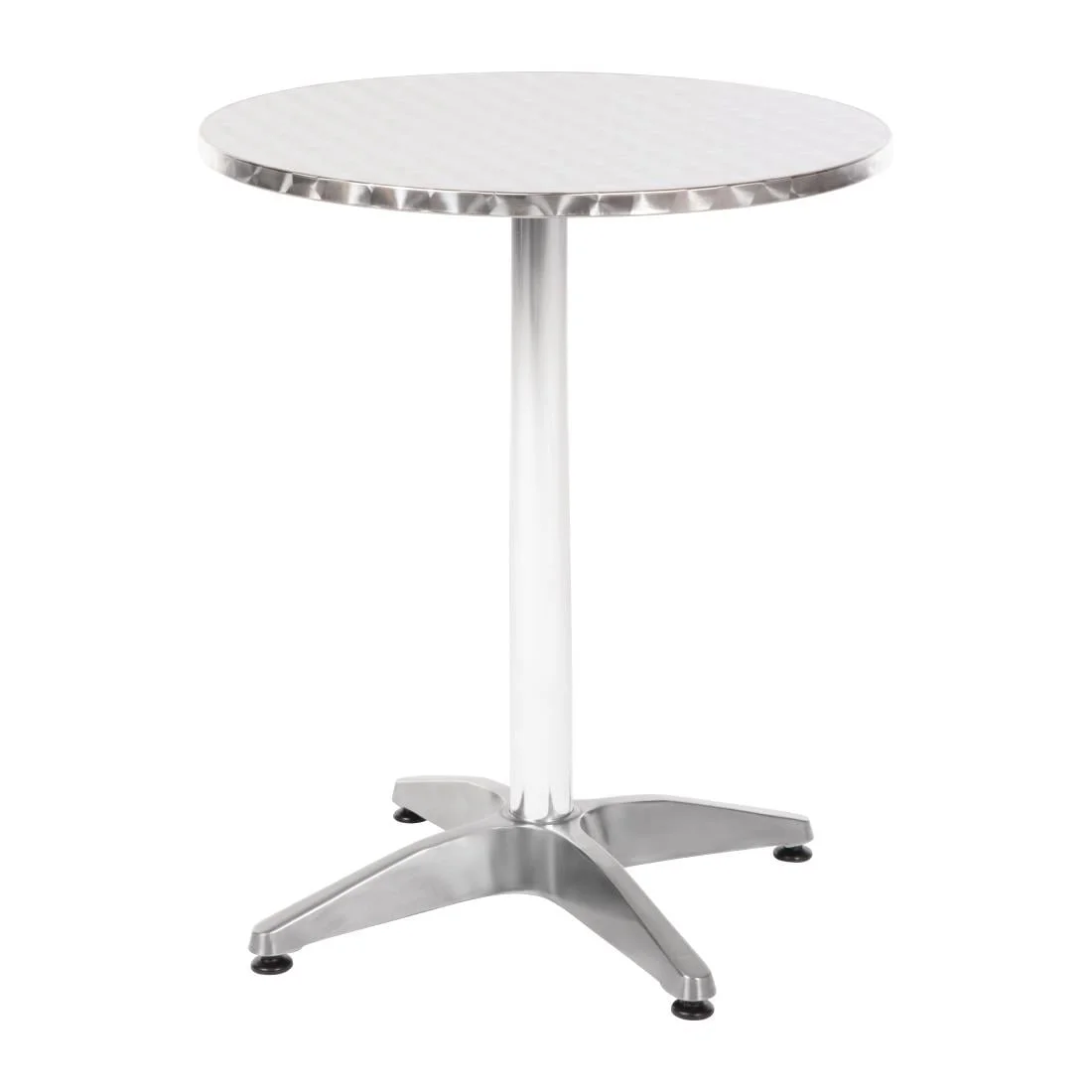 Bolero Round Bistro Table Stainless Steel 600mm - Image 3