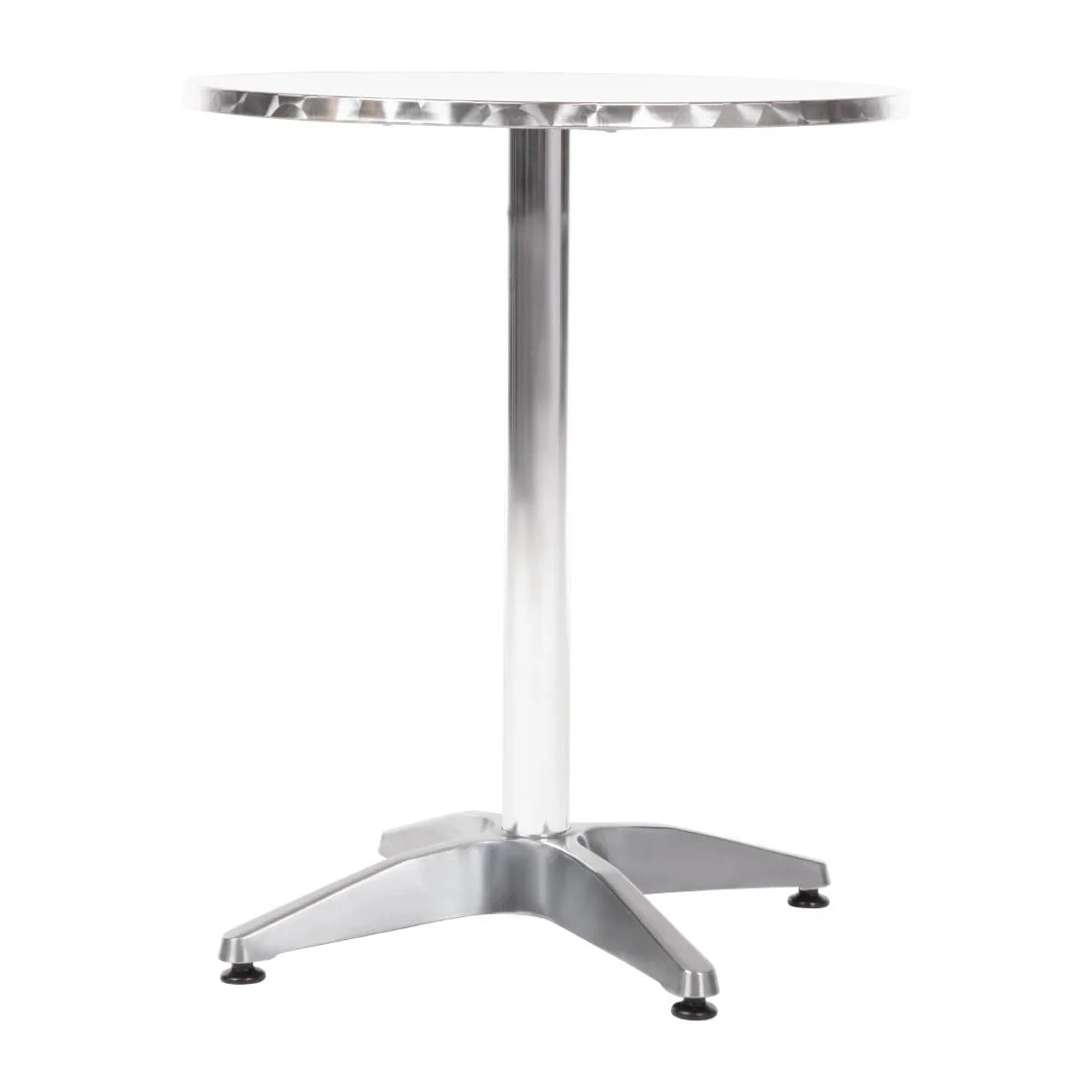 Bolero Round Bistro Table Stainless Steel 600mm - Image 4